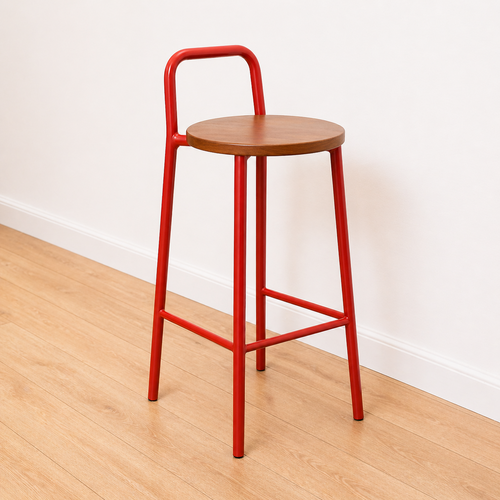 Bar Stool (Red)