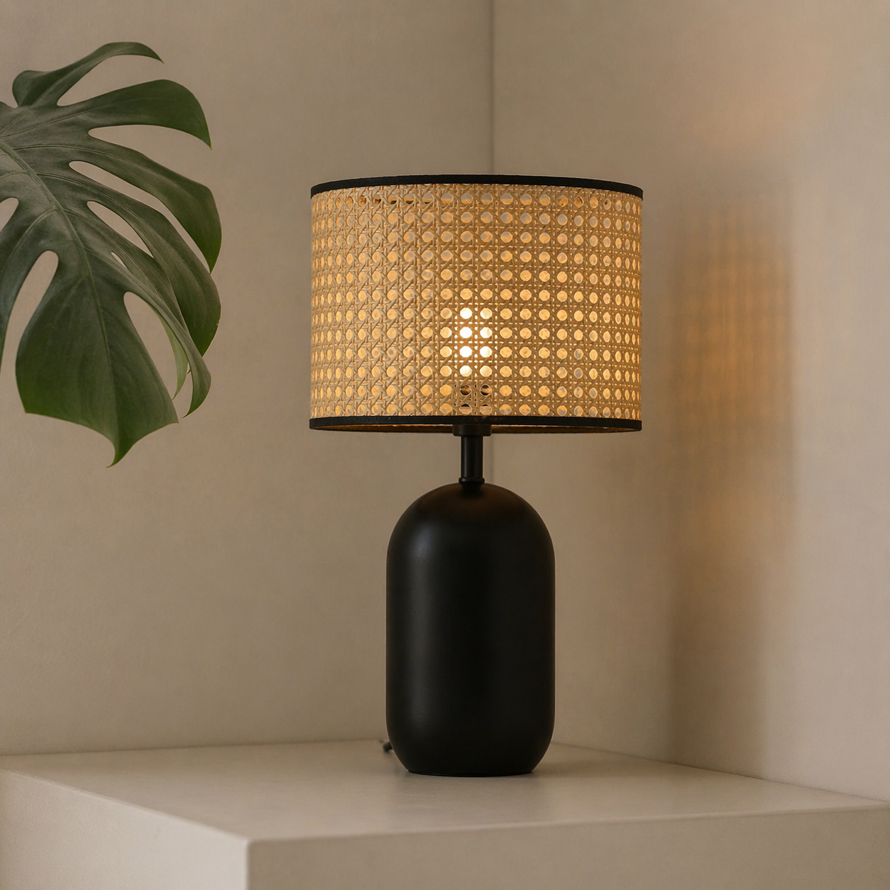 Soluna Woven Table Lamp